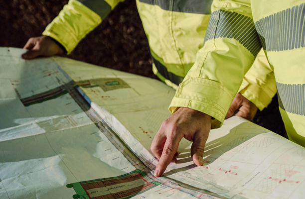 Bauplan in Hand: Detailgenaue Bauplanung bei Völkers